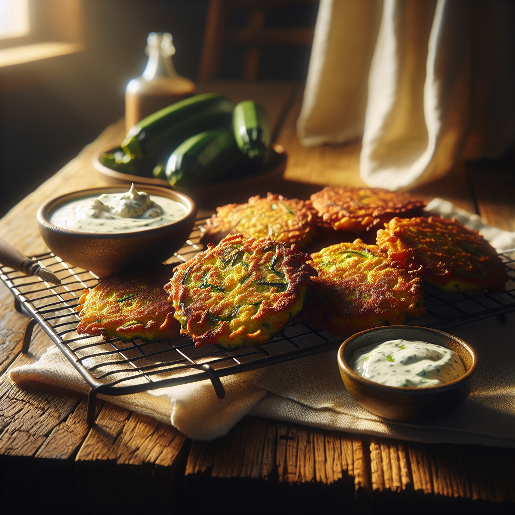 italian zucchini fritters