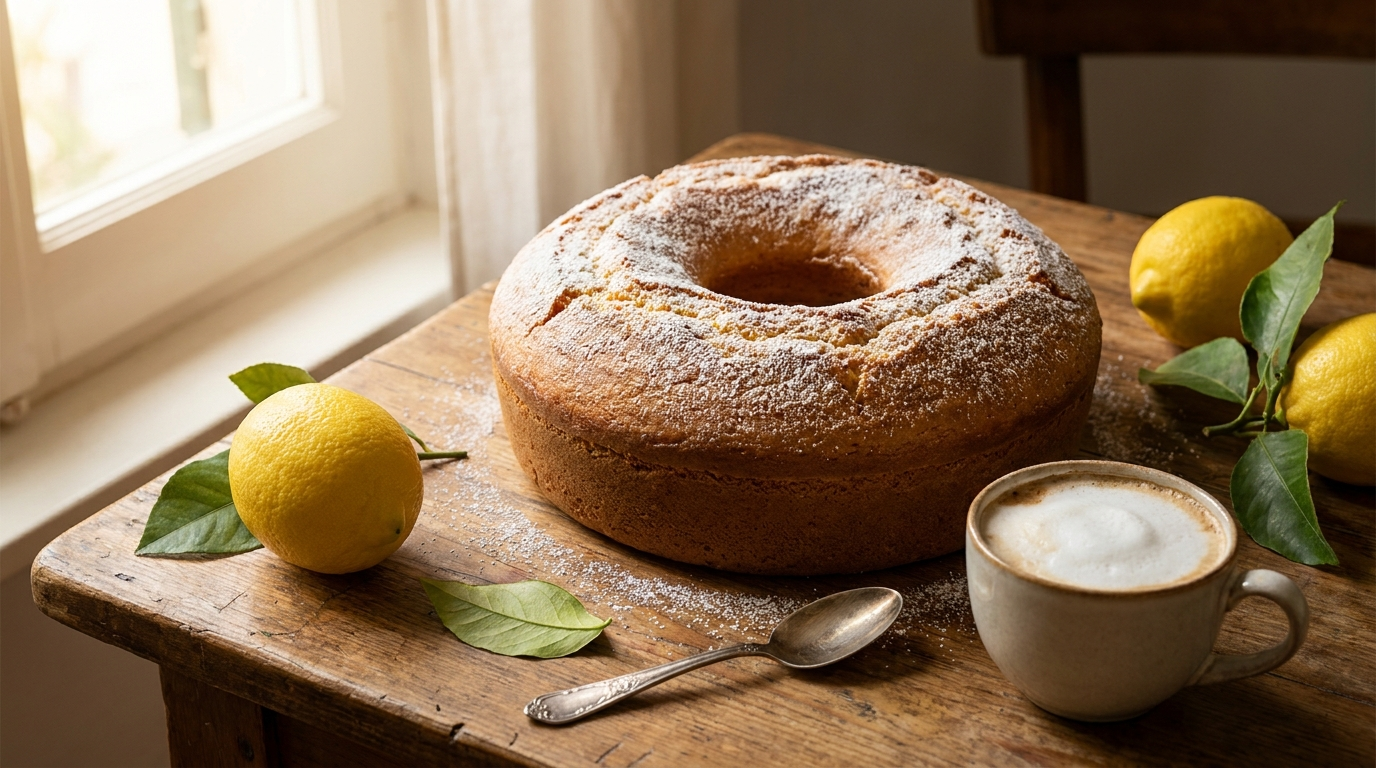 Best Ciambellone Recipe: Easy Italian Ring Cake