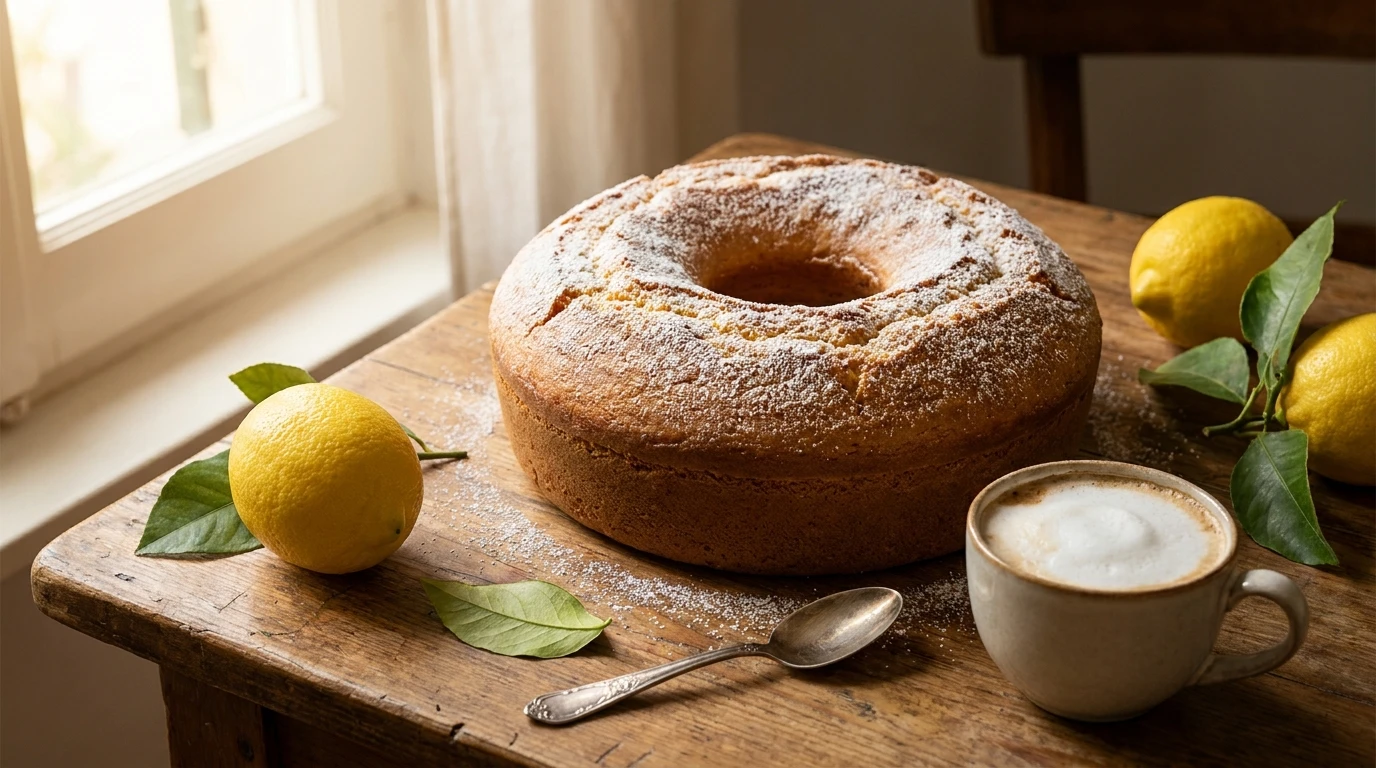 Best Ciambellone Recipe: Easy Italian Ring Cake