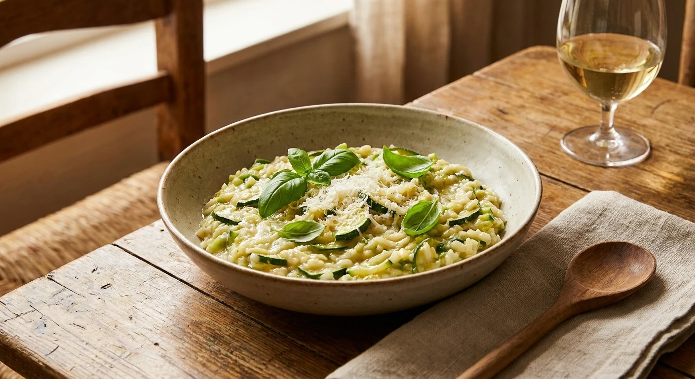 zucchini risotto