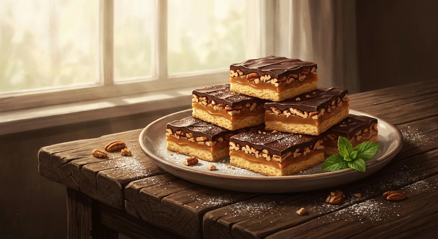 Ultimate Homemade Turtle Bars Recipe