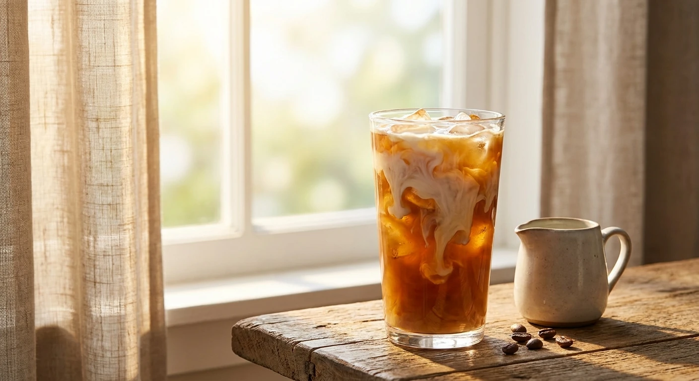 Try starbucks vanilla sweet cream cold brew