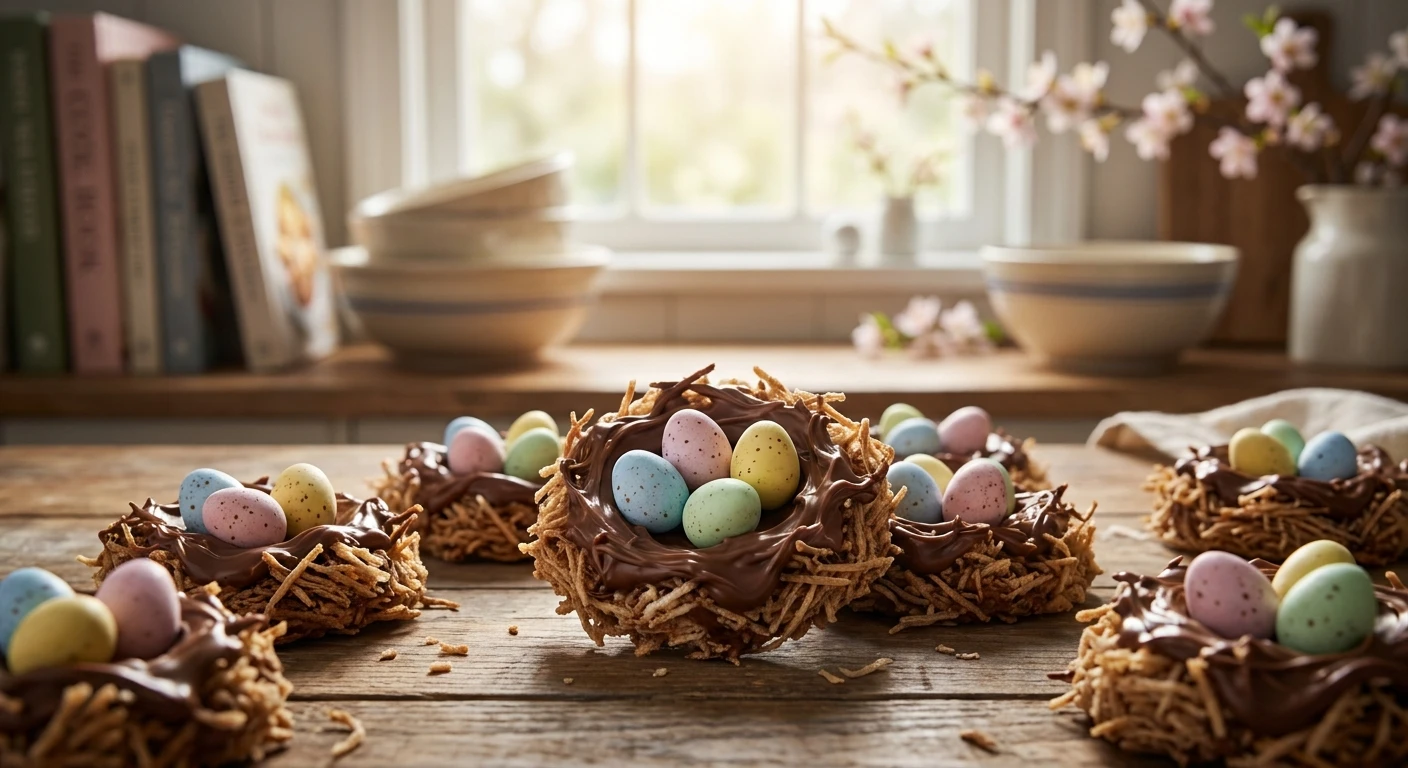 Easy Birds Nest Cookies Recipe to Make Now