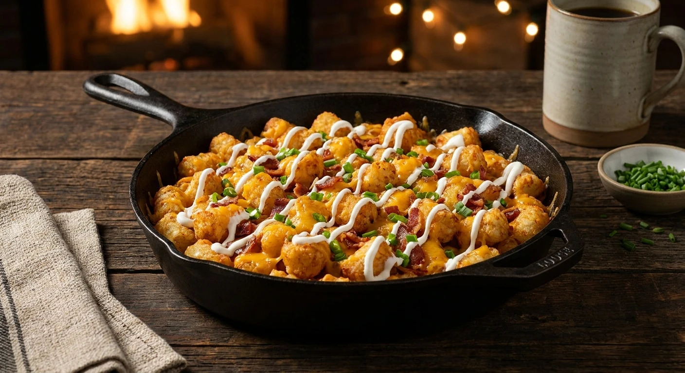 The Best loaded tater tots Recipe