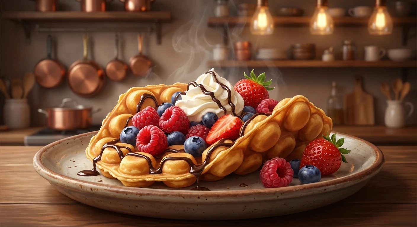 bubble waffle maker